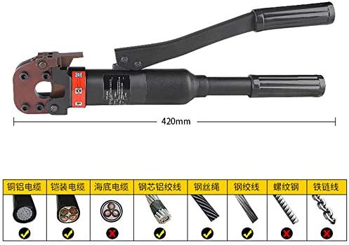 LeTkıngok Hidrolik Kablo Kesici-Manuel Taşınabilir Hidrolik Kablo Tel Halat Makas Metal Tel kesme aleti Cıvata Kesici 6 T 4-20mm