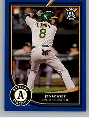 2018 Topps Büyük Lig Mavi 108 Jed Lowrie Atletizm MLB Beyzbol Kartı NM-MT