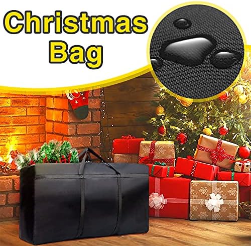 FGYSFT Noel Ağacı Saklama çantası-Katlanabilir Noel Ağaçları Battaniye Paketi Su Geçirmez Çok Fonksiyonlu Yastıkları Koltuk Koruyucu