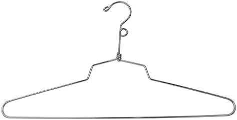 25 Metal Askılar Krom Elbise Gömlek Perakendeci Örnek Döngü 16 Peni Clotheshanger Askıları Elbise Askıları Giyim Askıları Askı