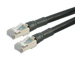 L-COML-COM TRD695ODS-175-Ethernet Kablosu, Cat6, 53,4 m, 175 ft, RJ45 Fişten RJ45 Fişe, Siyah