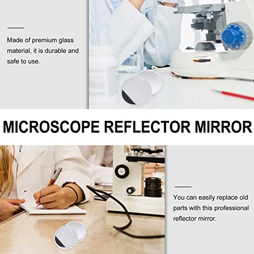 ıplusmile Mikroskop Reflektör Lens Mikroskop Reflektör Ayna Optik Alet Aksesuarları Yansıtıcı Lens Ayna Deney Fizik Öğretmek