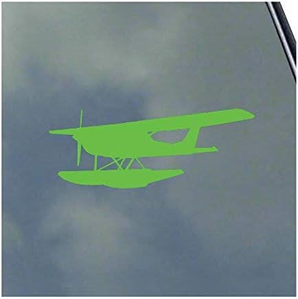 Cessna 182 Pilot Floatplane Vinil Sticker Çıkartma Skylane Bush Uçan