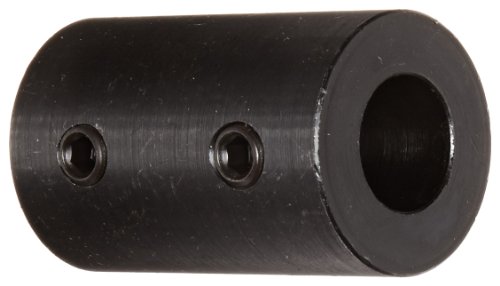 Climax Part RC-062 Yumuşak Çelik, Siyah Oksit Kaplama Sert Kaplin, 5/8 inç delik, 1 1/4 inç OD, 2 inç Uzunluk, 5/16-18 x 5/16