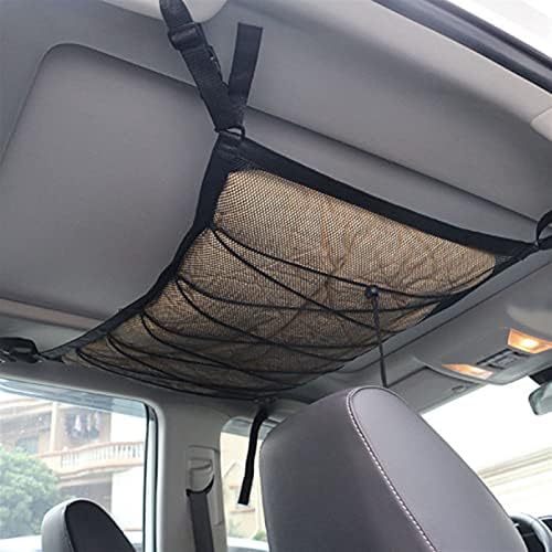 JQDMBH kargo ağı Taşınabilir Araba Tavan Depolama Net Cep Çatı Iç kargo ağı Çanta Araba Gövde saklama çantası Çeşitli Eşyalar