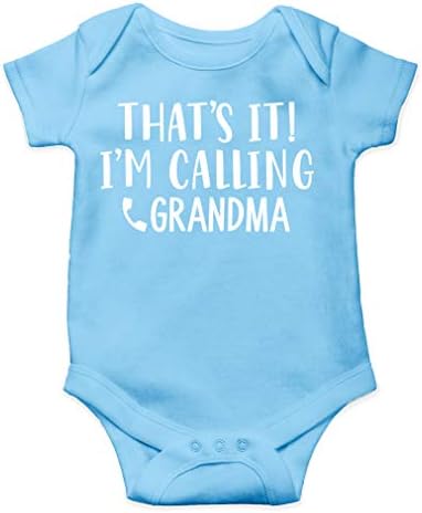 İşte bu! Büyükannemi Arıyorum-Büyükannem Beni Seviyor-Sevimli Tek Parça Bebek Bebek Bodysuit