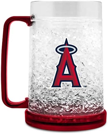 Birincil Logolu MLB Baltimore Orioles Kristal Dondurucu Kupa | Soğuk İçecekler için Çift Duvar İzolasyonu | Refreezable / BPA