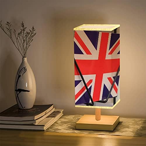 Kısılabilir Masa Lambası Yakın Kartpostal İngiltere Bayrağı Londra Pazarında durak USB Başucu Lambası / Minimalist Tasarım /