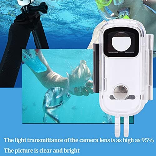 Ranvo Dalış Kamera Kabuğu, Su Geçirmez Kamera Muhafazası Kamera için %95 Geçirgenlik Korozyon Direnci Oksidasyona Dayanıklı Aşınma