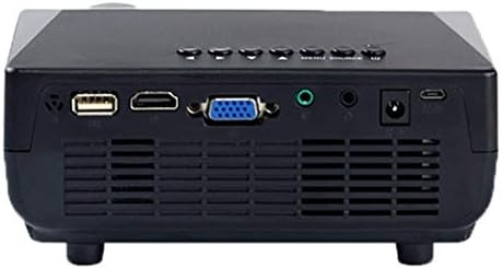 VS311 Mini Projektör 150 Lümen LED 480x320 SVGA Multimedya Video Projektörü, HDMI/SD/USB/VGA/AV desteği, Projeksiyon Mesafesi: