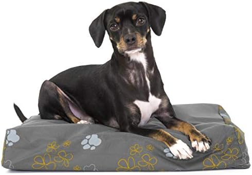 Furhaven Pet-Kanepe Tarzı Köpek Yastık Yatak ve Köpekler ve Kediler için Geleneksel Ortopedik Köpük Yatak Köpek Yatağı-Çoklu