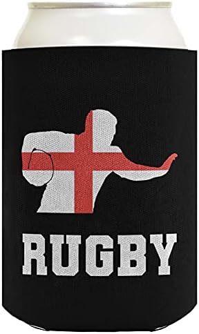 İngiltere Yaz Spor Etkinlikleri Hediyeler İngiltere Spor Rugby 96-Pack Can Coolies Soğutucular EN Rugby