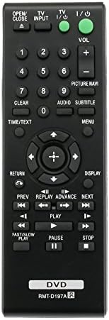Yeni RMT-D197A RMTD197A Yerine Uzaktan Kumanda Sony DVD Oynatıcı için fit DVP-SR510H DVP-SR320 DVP-SR405P DVP-SR750HP DVPSR100