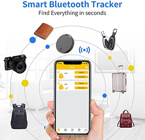 Anahtar Bulucu Bulucu Cüzdan Tracker-Uzaktan Kumandalar için, Bagaj, Gadgets ve Daha Etiketi için Android/iOS Telefon 2 Paketi