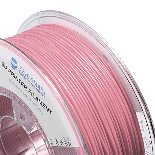SainSmart TPU 1.75 mm 92A Esnek TPU 3D Yazıcı Filament, Boyutsal Doğruluk + / -0.04 mm, 1 KG, Pastel Pembe
