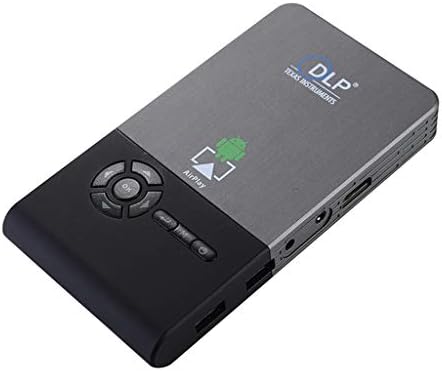 JCOCO C2 5G WiFi Taşınabilir Projektör Video DLP Ev sineması projektörü HD Desteği 1080 P HDMI MHL Girişi Dahili şarj edilebilir