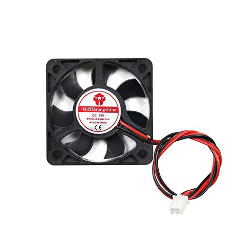 DC Soğutma Fanı 4020 5015 Turbo Fan 3010 4010 5010 6010 Fan 12 V/24 V Sıcak Sonu Ekstruder MakerBot RepRap Yazıcı için
