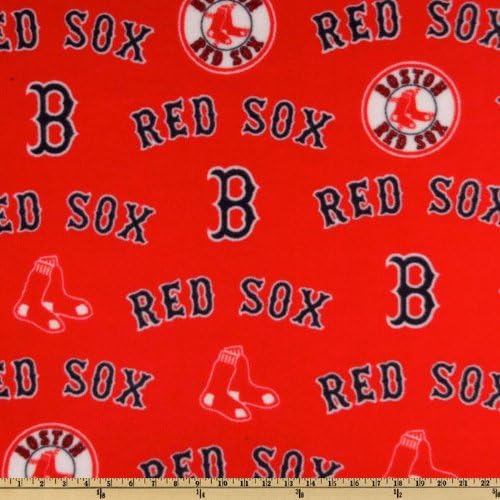 MLB Polar Boston Red Sox Allover Kırmızı, Kumaş Bahçesinde tarafından