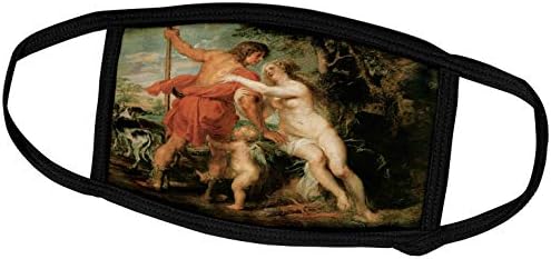 Peter Paul Rubens tarafından 3dRose Venüs ve Adonis - Yüz Kapakları (fc_127197_2)