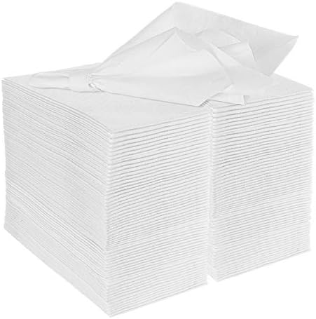 Tek Kullanımlık Misafir Havluları Kağıt Peçeteler-(100 Sayım) Mutfak, Banyo veya Düğünler için Yumuşak, Emici, Havayla Kaplanmış