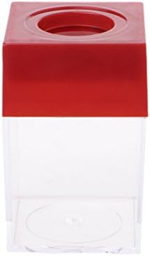 QUQUTWO 1 Adet Manyetik Klip Dağıtıcı Kağıt Tutucu Kare Kutu Kutu Rastgele Renk