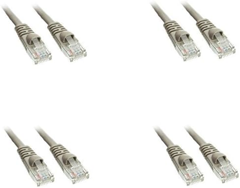 14 FT (4.2 M) Cat5e Ağ Ethernet UTP Yama Kablosu, 350Mhz, (14 Feet/4.2 Metre) PC/Yönlendirici / PS4 / Xbox/Modem için Cat 5e