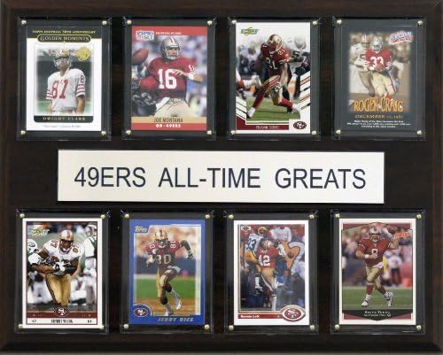 NFL San Francisco 49ers Tüm Zamanların En İyileri Plaketi