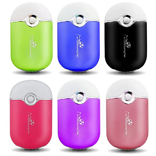 GreenLife ® USB Şarj Edilebilir Taşınabilir Mini Fan Soğutma Fanı Bladeless El Kirpik kurutma makinesi Mini El Fan Klima Blower