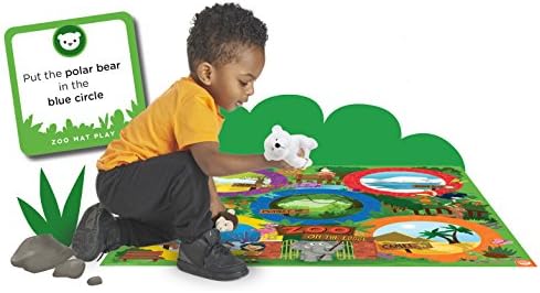 MindWare Zoo On The Loose-Okul öncesi çocuklar için Erken Öğrenme Oyunları-Ev veya anaokulları için harika-Oynamak için Birden