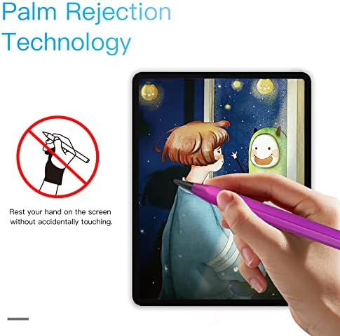 Stylus Kalem için Palm Reddi ile (2018-2020) iPad Pro (11/12.9 İnç), Manyetik Adsorpsiyon Kalem Stylus ile Uyumlu ipad 9th /