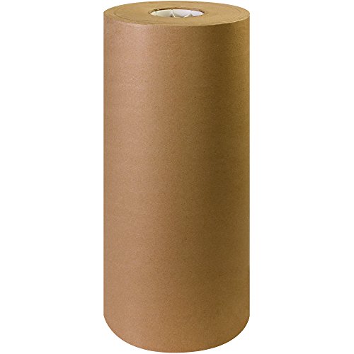 KUTU ABD Kraft Kahverengi Kağıt Rulosu, 40, 20 x 900', %100 Geri Dönüştürülmüş Kağıt, Nakliye, Paketleme, Taşıma, Hediye Paketleme,
