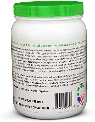 Boyd Enterprises CPGN44 Chemi-Saf Yeşil Grande Akvaryum Filtrasyonu, 44 oz