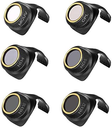Hong Yİ Kamera Lens Filtre CPL MCUV ND4 ND8 ND16 ND32 Filtre Seti DJI Spark için Öz-Muayene Drone Aksesuarları Yedek parça Filtre