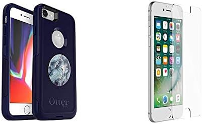 Paket: OtterBox Banliyö Serisi iPhone için kılıf SE (2nd gen-2020) ve iPhone 8/7 (DEĞİL Artı) & Alfa Cam Serisi Ekran Koruyucu