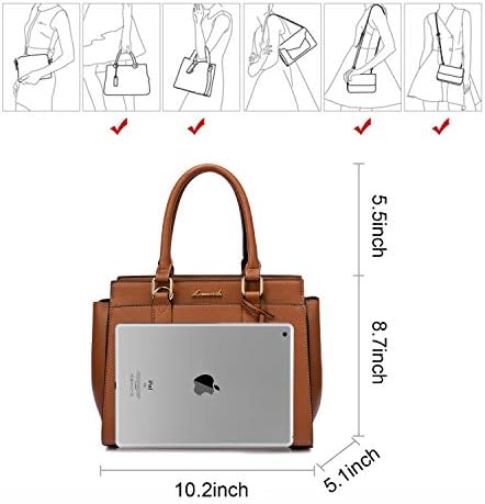 Kadınlar için çantalar moda çanta üst kolu Satchel omuz Tote çanta Faux deri