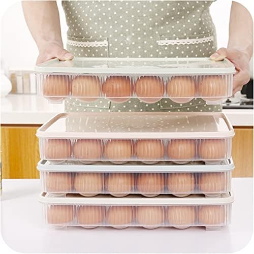 Yumurta saklama kutusu Yumurta saklama kutusu Yumurta Kutusu Sepeti Organizatör Plastik Yumurta Gıda Konteyner Saklama kutusu