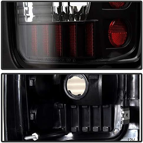 ACANII-Siyah 1994-2001 Dodge Ram 1500 2500 3500 İçin [C Şerit] LED park lambaları Fren Lambaları