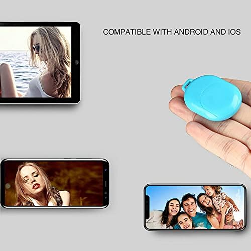 Akıllı Telefonlar ve Tabletler için Snoıluo Bluetooth Uzaktan Kumanda, Kablosuz Kamera Uzaktan Kumanda Fotoğrafları ve Videoları
