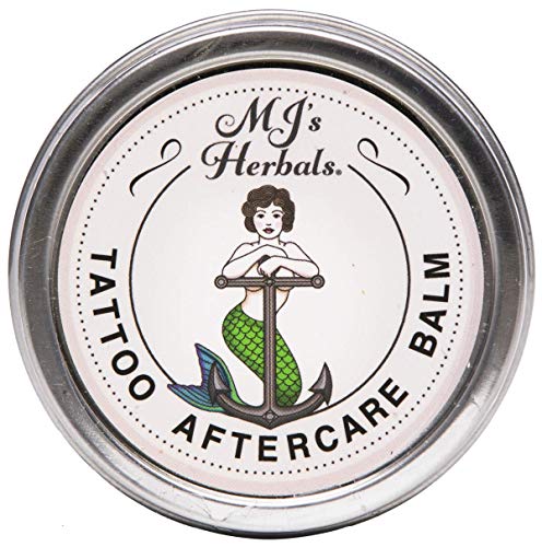 Mj's Herbals Tattoo Aftercare Balm-İki Ons Konsantre: Organik Otlar ve Yağlar, Merhem, Merhem, Nemlendirici, Brooklyn ABD'de