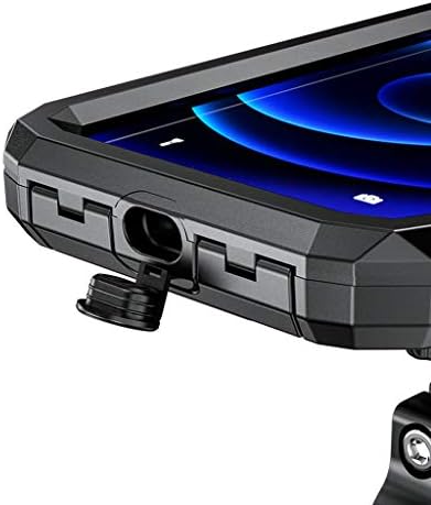 Su geçirmez 12 V Motosiklet Kablosuz Şarj 15 W Qi / Tip C PD Hızlı Şarj Telefon Dağı Tutucu Kutusu için 3 için 6.8 Cep Telefonu