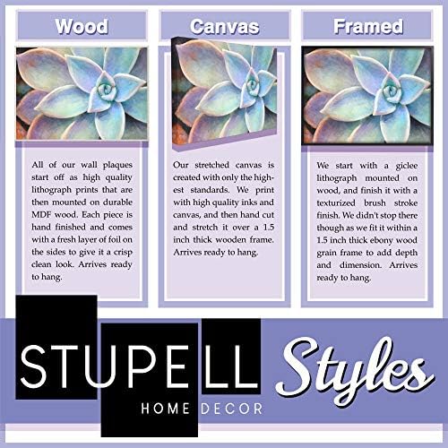Stupell Industries Boks Boksör Köpek Basit Aile Hayvan İllüstrasyon Duvar Sanatı, 24 x 30, Beyaz