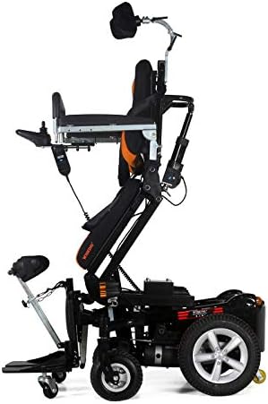 Wisging Elektrikli Tekerlekli Sandalye Katlanabilir Hafif Güç Hareketlilik Yardım Tekerlekli Sandalye Çift” 500 W Motorlar Çift