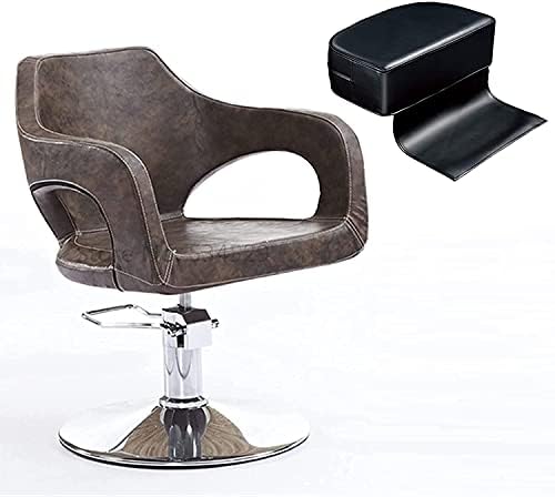 ZHANGOO Saç Kesme Hidrolik berber koltuğu Salon Ekipmanları için Saç Stilisti ile Yükseltici Koltuk Saç Kuaför Salonu Sandalye