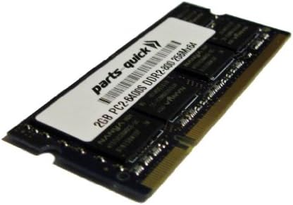 Toshiba Mini Dizüstü Bilgisayar için 2GB Bellek NB305-N413BN DDR2 PC2-6400 800MHz SODIMM RAM Yükseltme (PARÇALAR-hızlı Marka)
