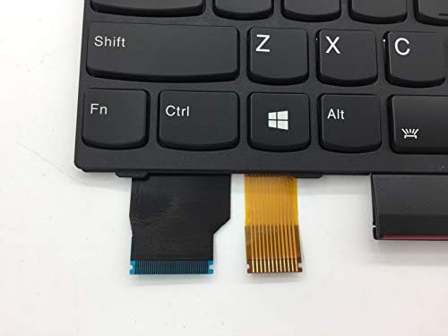 ThinkPad Thinkpad X280 için ABD Düzeni Arkadan Aydınlatmalı Klavye (Tip 20KF, 20KE), uyumlu 01YP000