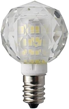 JCKing (2 paketi) 5 W E12 LED Lamba SMD 2835 Golbe LED'ler AC 110 V-130 V Soğuk Beyaz 6500 K, 500 LM, 50 W Akkor Yedek Ampul