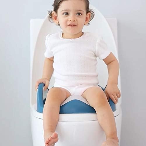 CuıXıangUK Erkek ve Kız Lazımlık Eğitimi Tuvalet Tuvalet Toddler Eğitim koltuk Çıkarılabilir Yastıklı Sağlam Kolu ve arkalığı