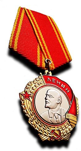 Goldbrothers13 Lenin Nişanı Rus Sovyet SSCB Madalyası En Yüksek Ödül Yeni Nadir, Askeri Madalya Kopyası