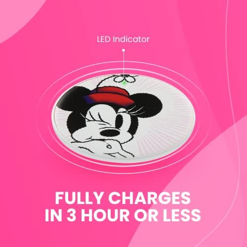 ıJoy Disney Kablosuz Şarj Cihazı-iPhone/Andriod/Daha Fazlası için Kablosuz Şarj İstasyonu Pedi-Kablosuz Şarj Pedi-10w'a kadar