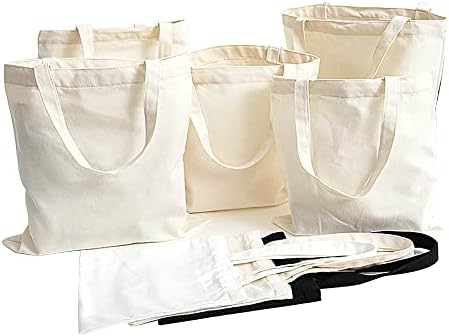 1 | 5 | 10 | Paketi Polyester Tuval Tote Omuz Çantası, Yeniden Kullanılabilir Alışveriş Bez Çantalar, Reklam, Etkinlik İçin Uygun